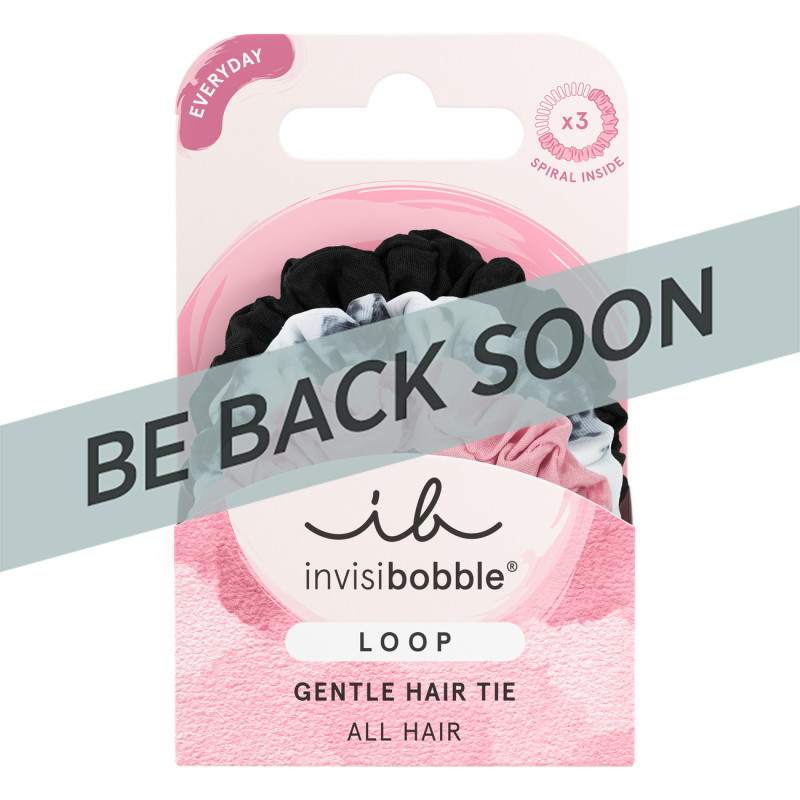 Invisibobble LOOP Be Gentle Hair Ties 3pc