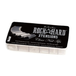 Artistic Rock Hard Xtensions Clear Nail Tips 02441
