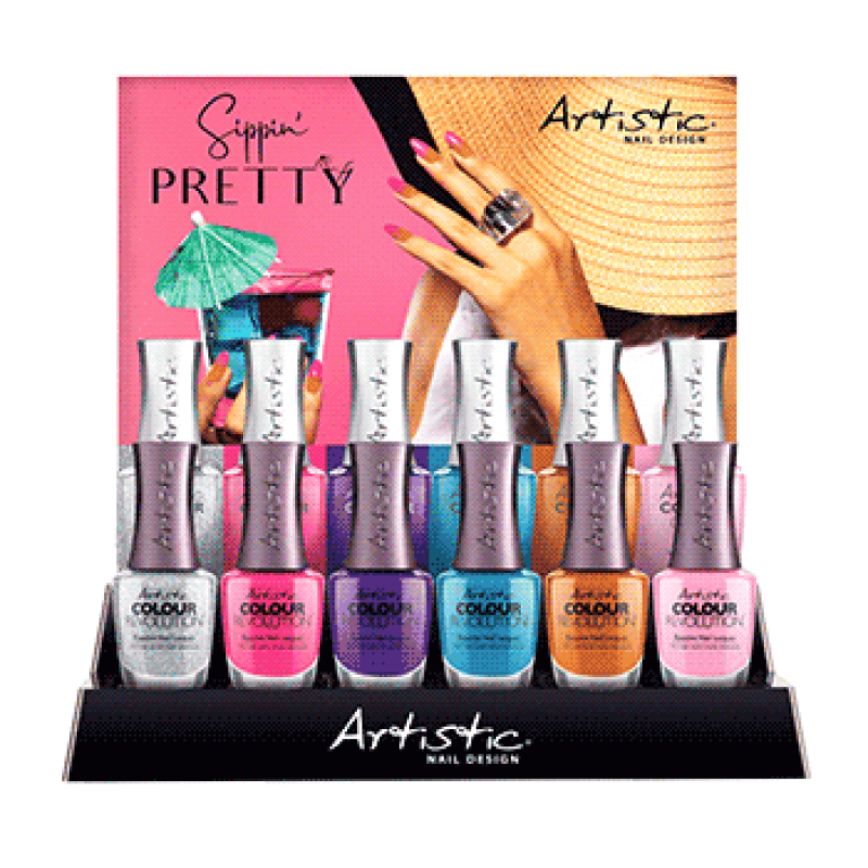 Artistic Sippin' Pretty 12pc Mix Display