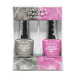 Artistic Velvet Magnet Gel Duo (Magnetic Diamonds/Electro-Mania) 2713506