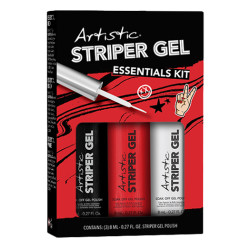 Artistic 3pc Striper Gel Kit (Essentials)