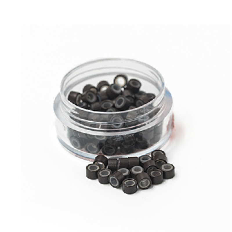 Babe Silicone Beads Dark Chocolate (100)