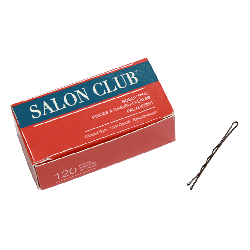 Salon Club SCBP50-BR Brown Bobby Pins 50