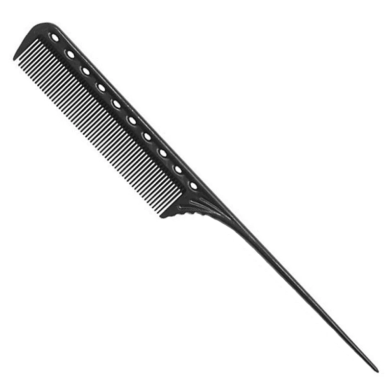 YS Park YS-101 Carbon Tail Comb (Black)