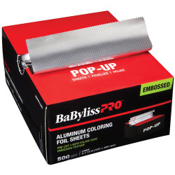 BabylissPro BESPOP512UCC Rough Light Silver Long Pop-Up Foil