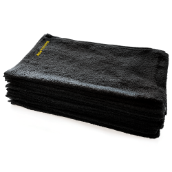 BabylissPro BESTOWELCMQC Bleachproof Cotton Towels (Black)