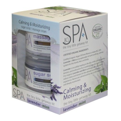 BCL SPA59008 Lavender + Mint Sugar Scrub & Body Butter Kit