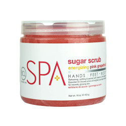 BCL SPA58012 Energizing Pink Grapefruit Sugar Scrub 16oz