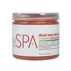 BCL SPA58011 Energizing Pink Grapefruit Dead Sea Salt Soak 16oz