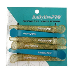 BabylissPro BESPRO10STC Long Sectioning Clips (Stella Edition)