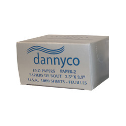 Dannyco PAPER-2C End Papers 2.5 x 3.5 (1000)
