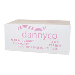 Dannyco PAPER-4C End Papers 3 x 4 (1000)