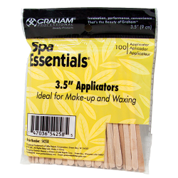 Spa Essentials 54258C Mini 3.5in Applicators (100)