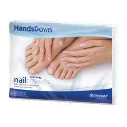 HandsDown 42910C Lint-Free Nail Towels (50)