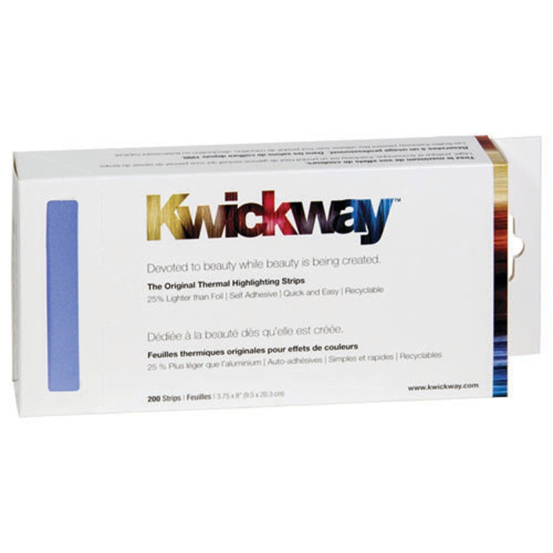 Kwickway KW12B Long Precut Blue Foil (15