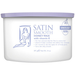 Satin Smooth SSW14G Honey Wax with Vitamin E 14oz