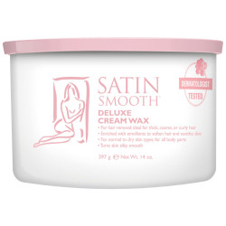 Satin Smooth SSW14CRG Deluxe Cream Wax 14oz
