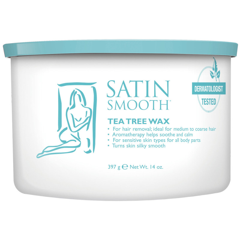 Satin Smooth SSW14TTG Tea Tree Cream Wax