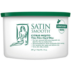 Satin Smooth SSW14MTG Citrus Mojito Thin Film Hard Wax 14oz