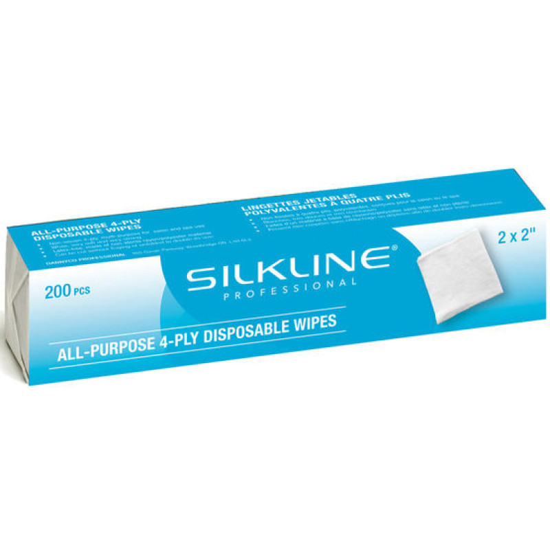 Silkline SL52508C Disposal Wipes 2x2 (20