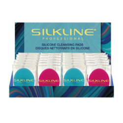 Silkline CLEANPDSPWOC Silicone Face Cleansing Pad Display (Wild Orchid Edition)