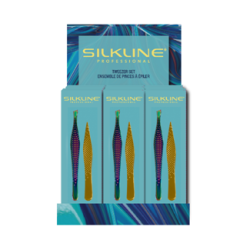 Silkline TWEEZDSPWOC Stainless Steel Tweezer Display (Wild Orchid Edition)