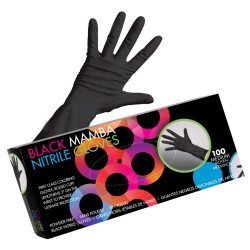 Framar GLV-MM-MED Midnight Mitts Nitrile Gloves (Medium)