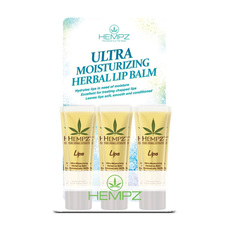 Hempz Herbal Lip Balm 12p..