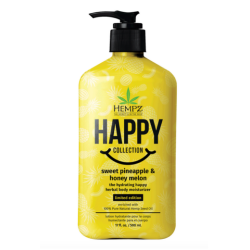 Hempz Happy Sweet Pineapple & Honey Melon Herbal Body Moisturizer 500ml (Limited Edition)