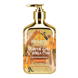 Hempz Pumpkin Spice & Vanilla Chai Hand Wash 350ml (Limited Edition)