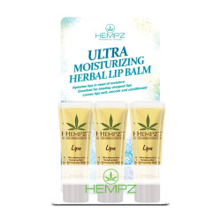Hempz Lips Ultra Moisturizing Herbal Lip Balm 12pc Display