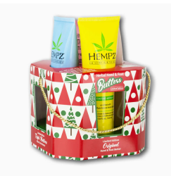 Hempz Ho! Ho! Ho! Hydration Hand & Foot Creme Gift Set (Limited Edition)