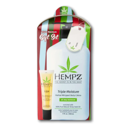 Hempz Triple Moisture Body Creme & Lip Balm Holiday Gift Set (Limited Edition)