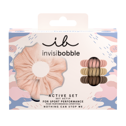 Invisibobble Nothing Can Stop Me 4pc Active Gift Set