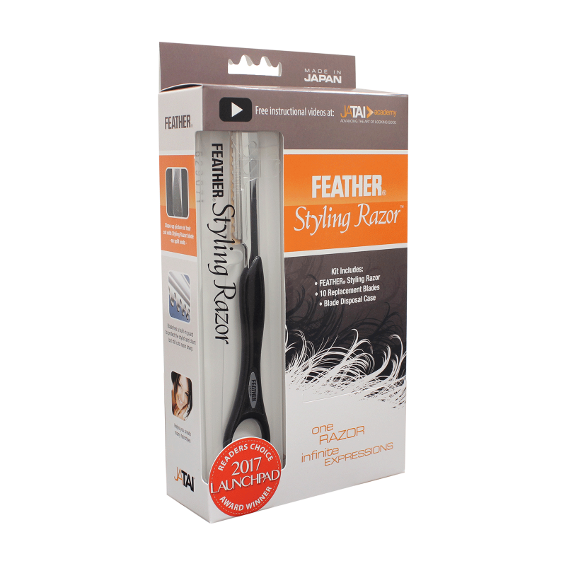 Feather Styling Razor Kit (Black)
