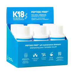 K18 Peptide Prep pH Maintenance Shampoo Retail 6pc Display