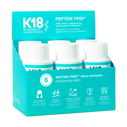 K18 Peptide Prep Detox Shampoo Retail 6pc Display
