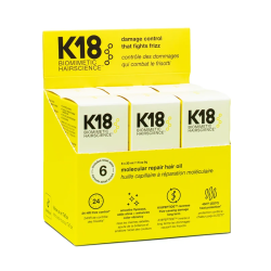 K18 Molecular Repair Hair Oil 6pc Display