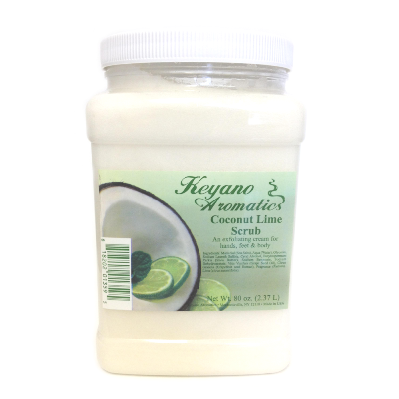 Keyano Coconut Lime Scrub 80oz