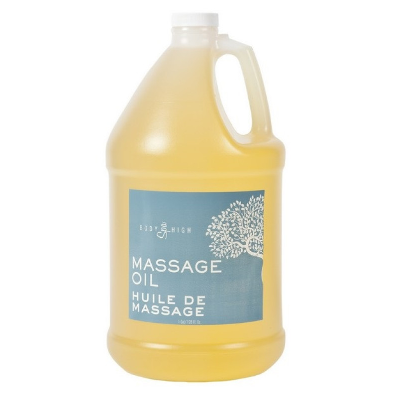 Body High Unscented Massage Oil Gallon