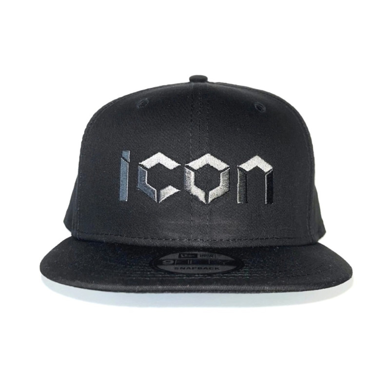 ICON Snapback Hat (Black)