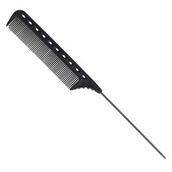 YS Park YS-102 Carbon Pin Tail Comb Black