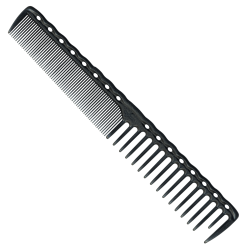 YS Park YS-332 Carbon Grip Cutting Comb (Black)