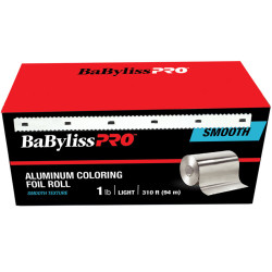 BabylissPro BESFOILLUCC Smooth Light Silver 1lb Foil Roll