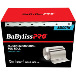 BabylissPro BESFOILXHUCC Smooth Heavy Silver 5lb Foil Roll