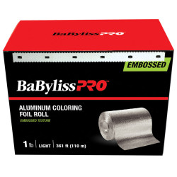 BabylissPro BESRF1LUCC Rough Light Silver 1lb Foil Roll