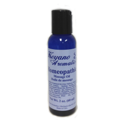 Keyano Homeopathic Massage Oil 2oz